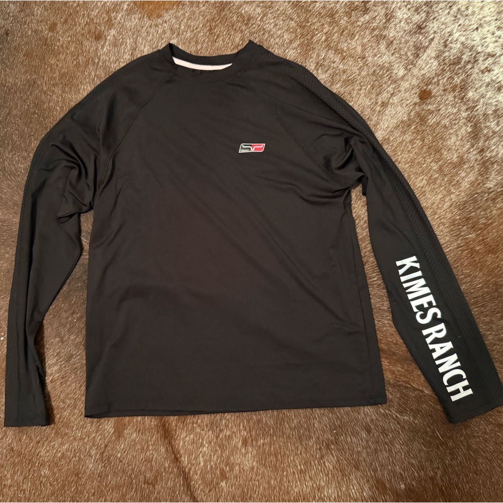 Kimes Ranch Women’s Black Long Sleeve Performance Shirt